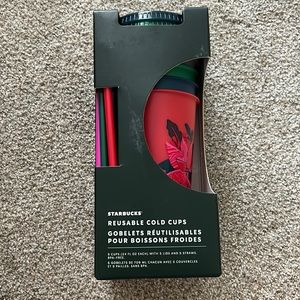 Starbucks Christmas Reusable Cold Cups